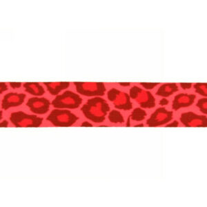 NASTRO MACULATO, ALTO MM 25, VAR 5 FUXIA. DISPONIBILE NELLE ALTEZZE 25 E 38. COMPOSIZIONE: 100%PL.